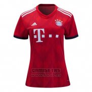Camiseta Bayern Munich 1ª Equipacion Mujer 2018-2019