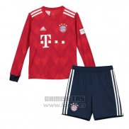 Camiseta Bayern Munich 1ª Equipacion Nino Manga Larga 2018-2019