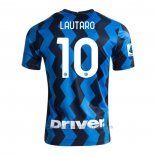 Camiseta Inter Milan Jugador Lautaro 1ª Equipacion 2020-2021