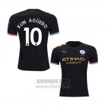 Camiseta Manchester City Jugador Kun Aguero 2ª Equipacion 2019-2020
