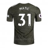 Camiseta Manchester United Jugador Matic 2ª Equipacion 2020-2021