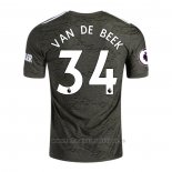 Camiseta Manchester United Jugador Van De Beek 2ª Equipacion 2020-2021