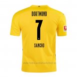 Camiseta Borussia Dortmund Jugador Sancho 1ª Equipacion 2020-2021