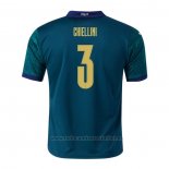 Camiseta Italia Jugador Chiellini 3ª Equipacion 2020-2021