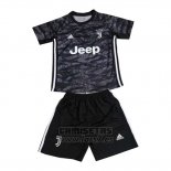 Camiseta Juventus Portero Nino 2019-2020 Negro