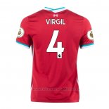 Camiseta Liverpool Jugador Virgil 1ª Equipacion 2020-2021