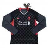 Camiseta Liverpool 3ª Equipacion Manga Larga 2020-2021