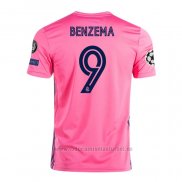 Camiseta Real Madrid Jugador Benzema 2ª Equipacion 2020-2021