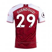 Camiseta Arsenal Jugador Guendouzi 1ª Equipacion 2020-2021