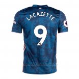 Camiseta Arsenal Jugador Lacazette 3ª Equipacion 2020-2021