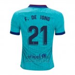Camiseta Barcelona Jugador F.De Jong 3ª Equipacion 2019-2020
