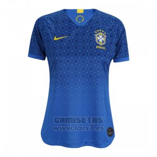 Camiseta Brasil 2ª Equipacion Mujer 2019