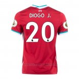 Camiseta Liverpool Jugador Diogo J. 1ª Equipacion 2020-2021