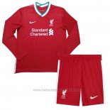 Camiseta Liverpool 1ª Equipacion Manga Larga Nino 2020-2021