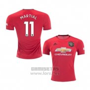Camiseta Manchester United Jugador Martial 1ª Equipacion 2019-2020