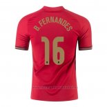 Camiseta Portugal Jugador B.Fernandes 1ª Equipacion 2020-2021