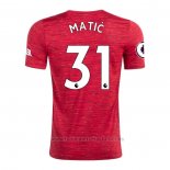 Camiseta Manchester United Jugador Matic 1ª Equipacion 2020-2021