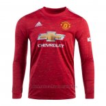Camiseta Manchester United 1ª Equipacion Manga Larga 2020-2021