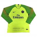 Camiseta Paris Saint-Germain Portero Manga Larga 2018-2019 Verde