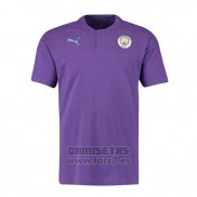 Camiseta Polo del Manchester City 2019-2020 Purpura