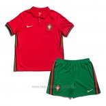Camiseta Portugal 1ª Equipacion Nino 2020-2021