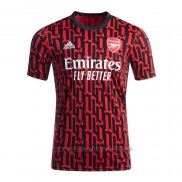 Camiseta Pre Partido del Arsenal 2020-2021 Rojo