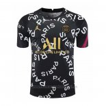 Camiseta de Entrenamiento Paris Saint-Germain Jordan 2020-2021 Negro