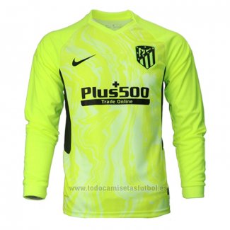 Camiseta Atletico Madrid 3ª Equipacion Manga Larga 2020-2021