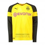 Camiseta Borussia Dortmund 1ª Equipacion Manga Larga 2018-2019