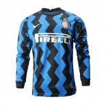 Camiseta Inter Milan 1ª Equipacion Manga Larga 2020-2021