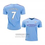 Camiseta Manchester City Jugador Sterling 1ª Equipacion 2019-2020