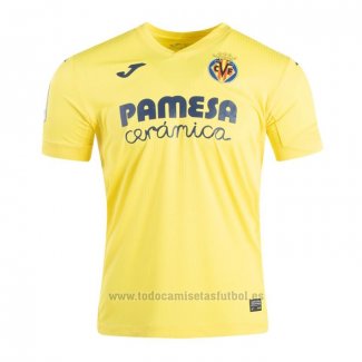 Camiseta Villarreal 1ª Equipacion 2020-2021 Tailandia