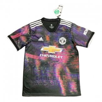 Camiseta de Entrenamiento Manchester United 2019-2020 Purpura
