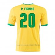 Camiseta Brasil Jugador R.Firmino 1ª Equipacion 2020-2021