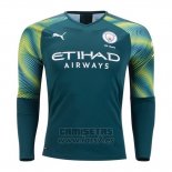 Camiseta Manchester City Portero 1ª Equipacion Manga Larga 2019-2020