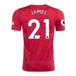 Camiseta Manchester United Jugador James 1ª Equipacion 2020-2021