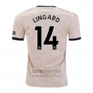 Camiseta Manchester United Jugador Lingard 2ª Equipacion 2019-2020