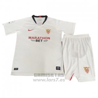 Camiseta Sevilla 1ª Equipacion Nino 2019-2020