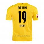 Camiseta Borussia Dortmund Jugador Brandt 1ª Equipacion 2020-2021