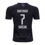 Camiseta Borussia Dortmund Jugador Sancho 2ª Equipacion 2019-2020