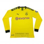 Camiseta Borussia Dortmund 1ª Equipacion Manga Larga 2019-2020