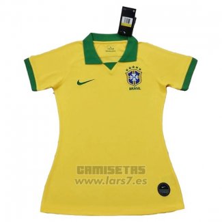Camiseta Brasil 1ª Equipacion Mujer Copa America 2019
