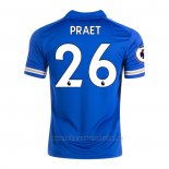 Camiseta Leicester City Jugador Praet 1ª Equipacion 2020-2021