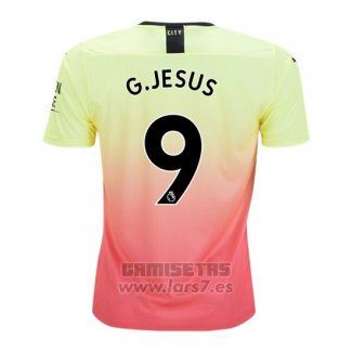 Camiseta Manchester City Jugador G.Jesus 3ª Equipacion 2019-2020
