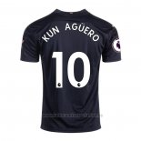 Camiseta Manchester City Jugador Kun Aguero 2ª Equipacion 2020-2021
