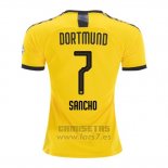 Camiseta Borussia Dortmund Jugador Sancho 1ª Equipacion 2019-2020