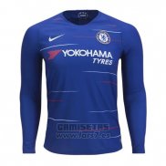 Camiseta Chelsea 1ª Equipacion Manga Larga 2018-2019