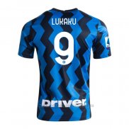 Camiseta Inter Milan Jugador Lukaku 1ª Equipacion 2020-2021
