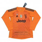 Camiseta Juventus Portero Manga Larga 2018-2019 Naranja