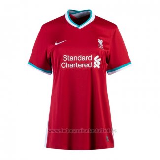 Camiseta Liverpool 1ª Equipacion Mujer 2020-2021